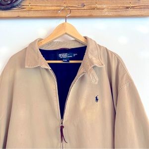 Polo classic vintage style windbreaker jacket. Bi-Swing size XXL